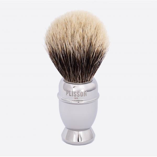 Traditional Antique Shaving Brush European Grey