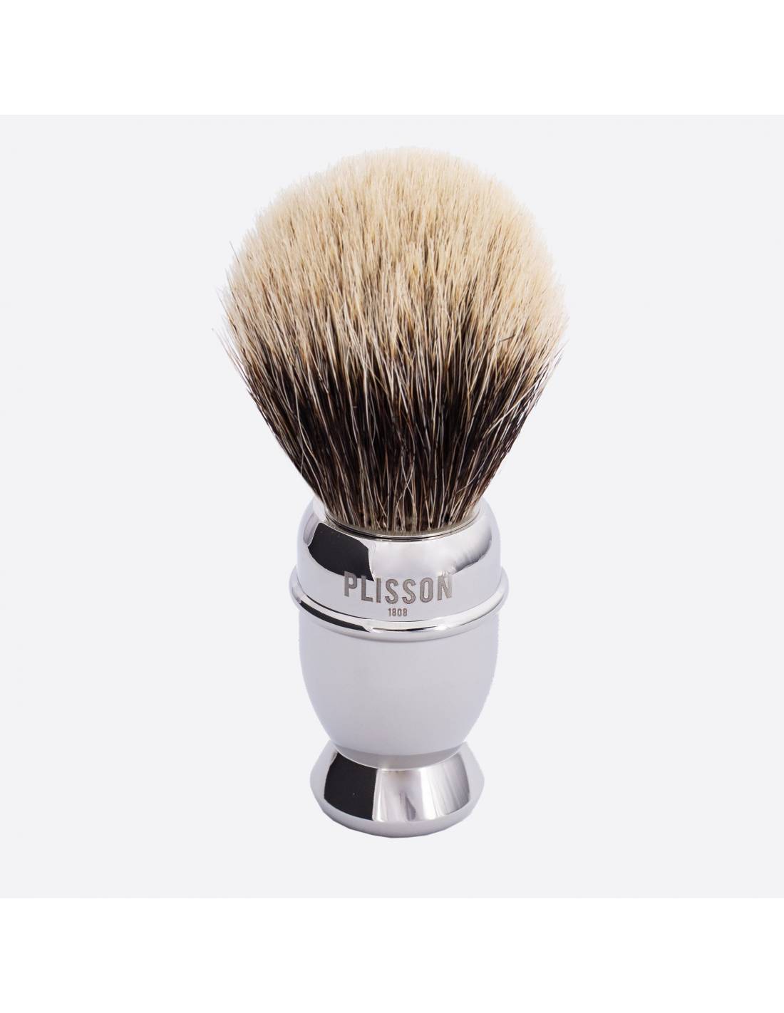 plisson Blaireau antique Gris Européen
