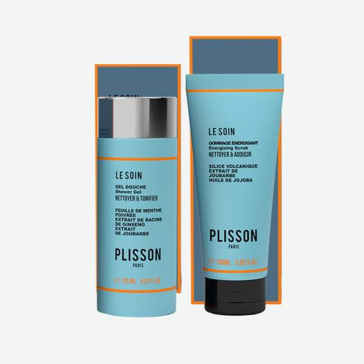 Duo Le Puriste | Gel Douche & Gommage | Plisson 1808