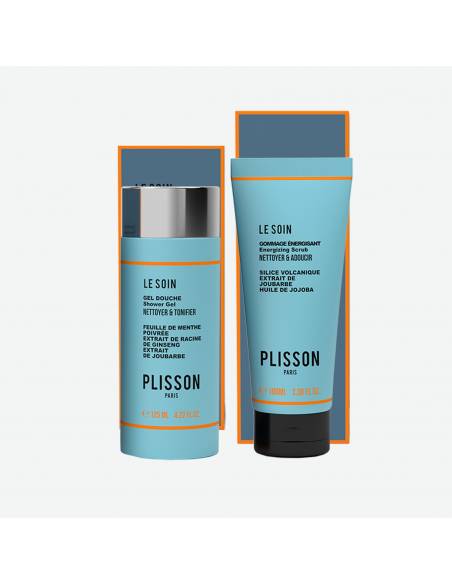 Duo Le Puriste | Gel Douche & Gommage | Plisson 1808