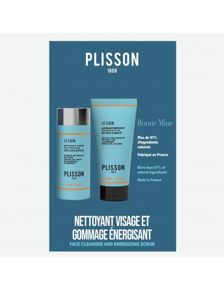 Soin de Peau Masculin | Nettoyant Visage & Gommage | Plisson 1808