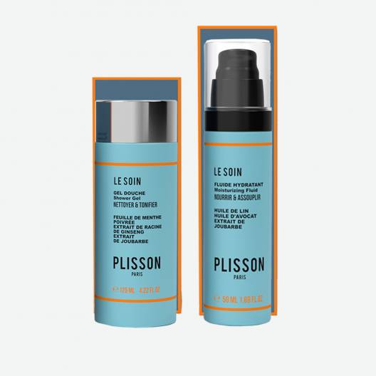 Complete Men's Grooming | Shower Gel & Moisturizing Fluid|Plisson 1808