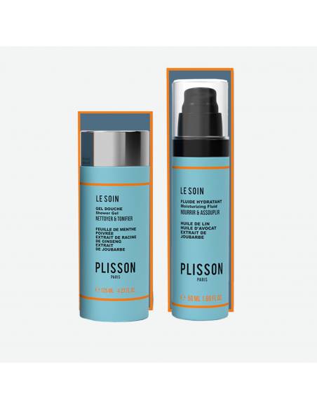 Complete Men's Grooming | Shower Gel & Moisturizing Fluid|Plisson 1808