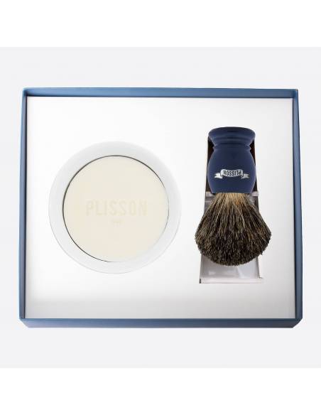 Coffret Initiation Blaireau Véritable Essentiel - Plisson 1808