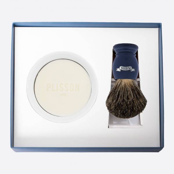 Coffret Initiation Blaireau Véritable Essentiel - Plisson 1808