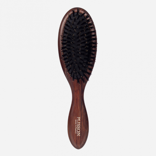 Pneumatic hairbrush with boar bristles - Plisson 1808