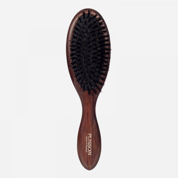 Brosse à cheveux pneumatique pur sanglier made in France - Plisson 1808