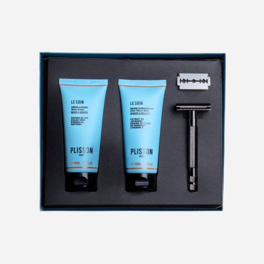 Set de afeitado para hombre - Made in France - Plisson 1808