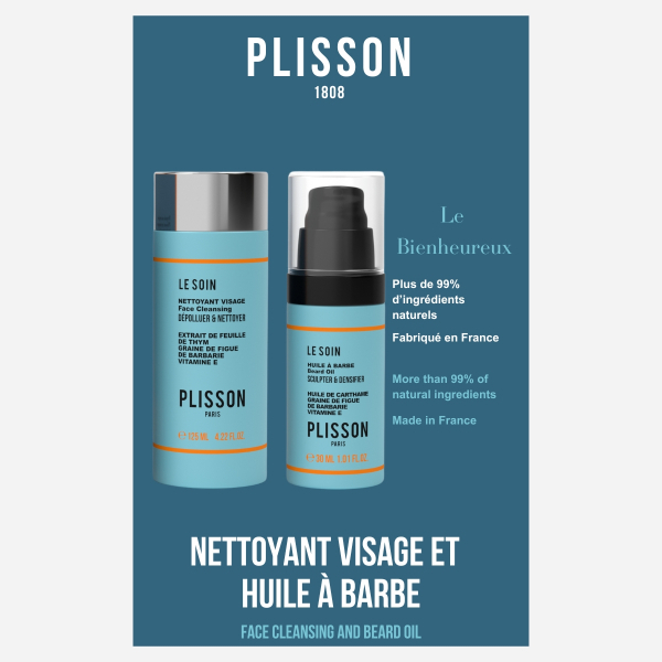 El Dúo Bienaventurado – Gel Limpiador y Aceite para Barba