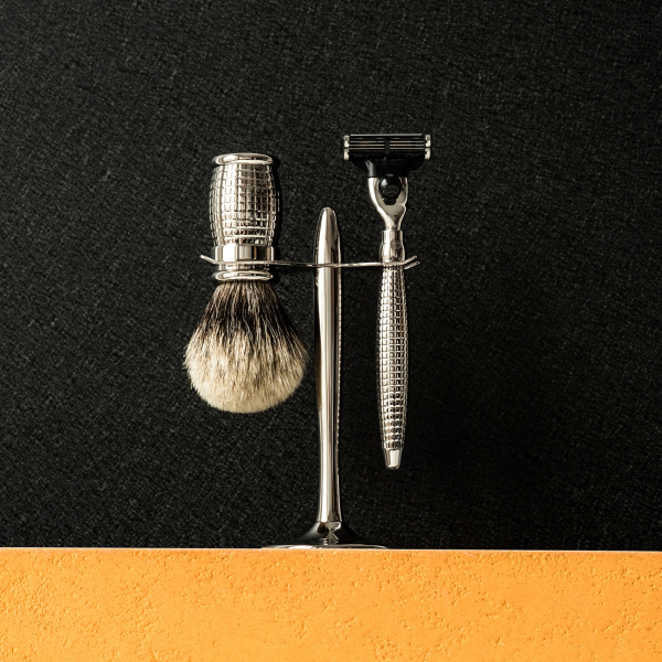 Solid Brass Razor with Palladium Finish – Plisson 1808