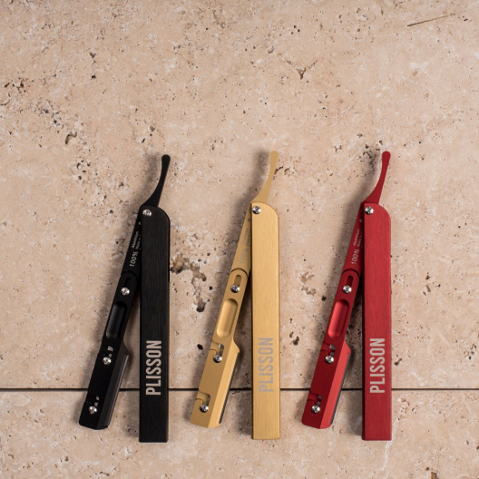 Navaja de hoja intercambiable de aluminio - Rojo