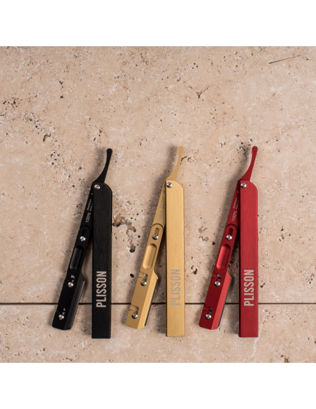 Navaja de hoja intercambiable de aluminio - Rojo