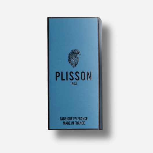 European Grey Heather Shaving Brush - Plisson 1808