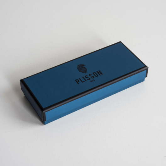 White lacquer and Palladium safety razor - Plisson 1808