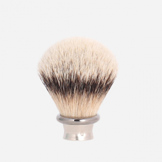 Replacement Knot Ruthenium Shaving Brush  - Plisson 1808