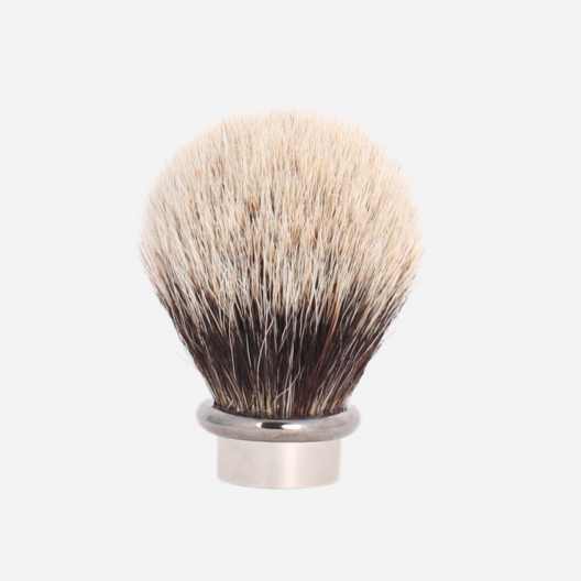Replacement Knot Ruthenium Shaving Brush  - Plisson 1808