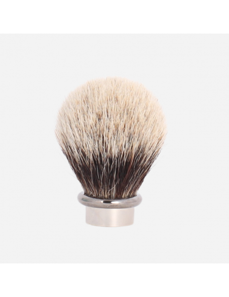 Replacement Knot Ruthenium Shaving Brush  - Plisson 1808