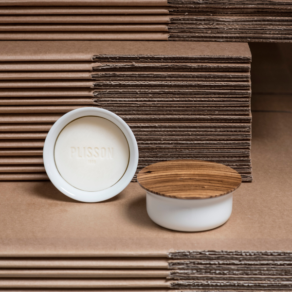 shaving bowl and soap with Zebrano lid