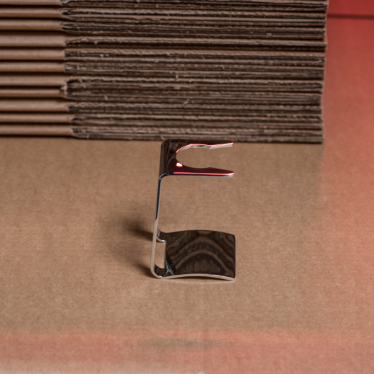 Halter für Rasierpinsel aus vernickeltem Messing - Plisson 1808