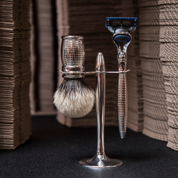 Prestige Diamond Shaving Set - Plisson 1808