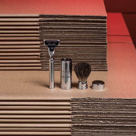 Set de Voyage pour Rasage Classique - Plisson 1808