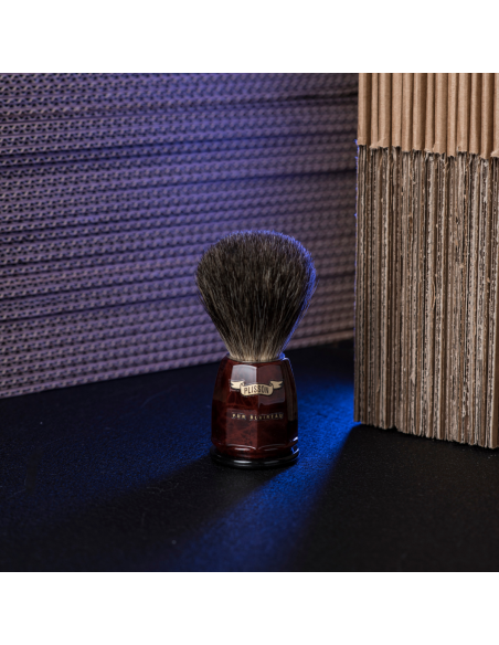 Pure Russian Grey Octagonal Badger Shaving Brush