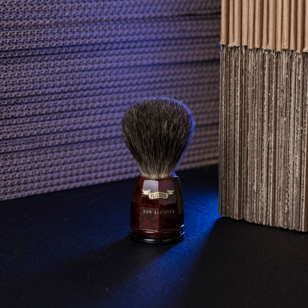 Pure Russian Grey Octagonal Badger Shaving Brush