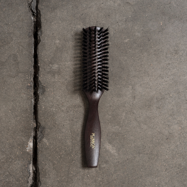 Men's pure boar bristle hair brush - Plisson 1808