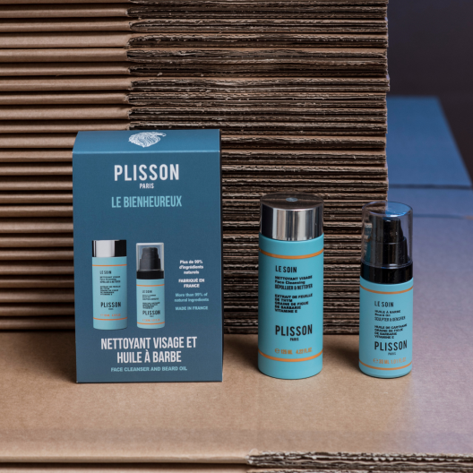 El Dúo Bienaventurado – Gel Limpiador y Aceite para Barba