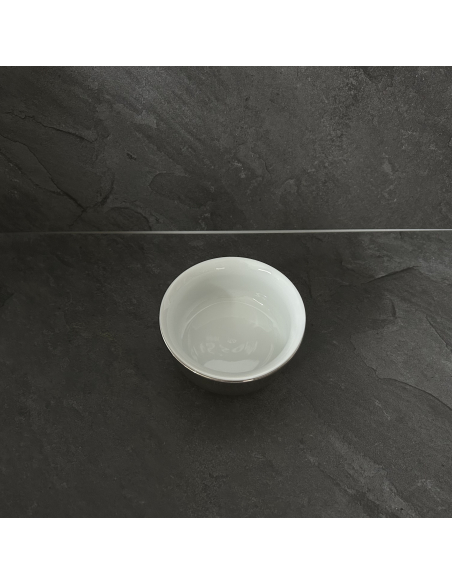 Essential porcelain shaving bowl, made in France - Plisson 1808
