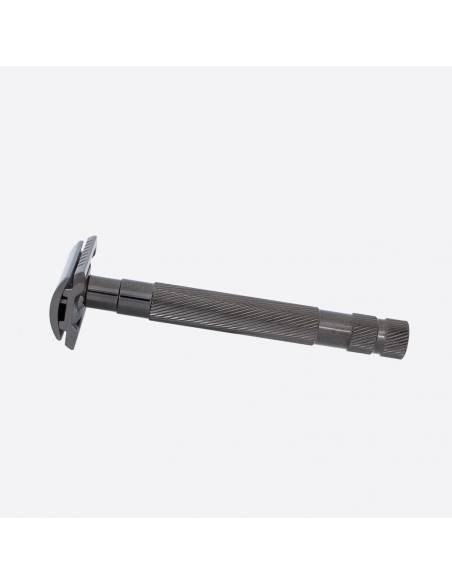 Essential Almost Perfect Black Steel Safety Razor