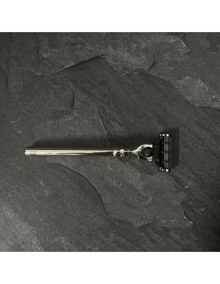 Mach3 razor with Palladium finish - Plisson 1808