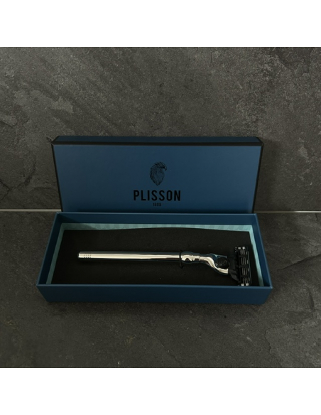 Mach3 razor with Palladium finish - Plisson 1808