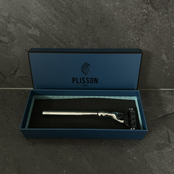 Mach3 razor with Palladium finish - Plisson 1808