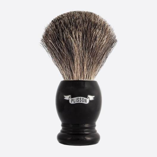 Essential Almost Perfect Russian Grey Shaving Brush - Black