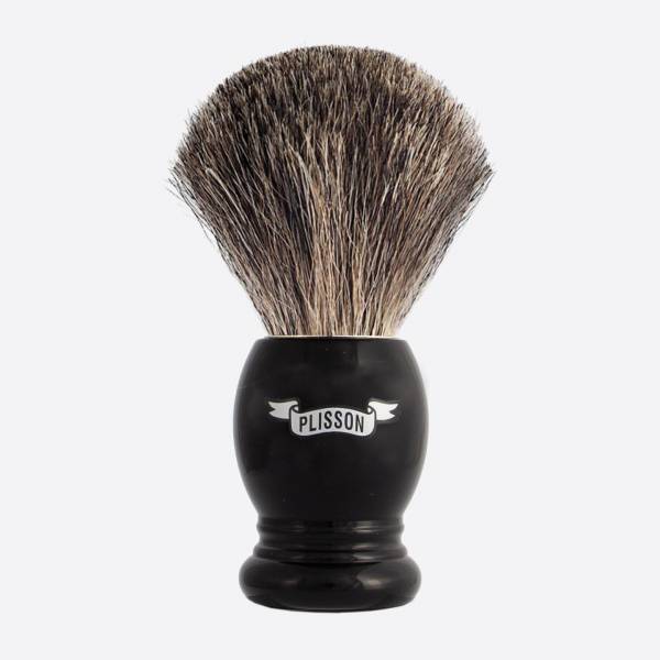Essential Almost Perfect Russian Grey Shaving Brush - Black