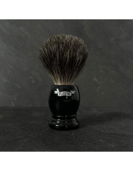 Essential Almost Perfect Russian Grey Shaving Brush - Black