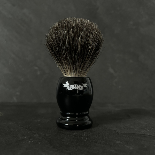 Essential Almost Perfect Russian Grey Shaving Brush - Black