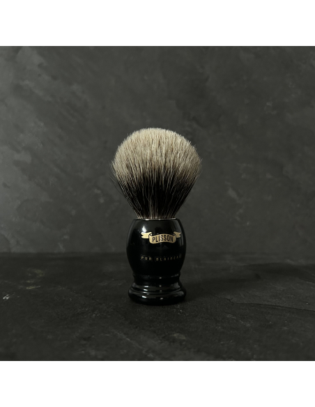 Original Almost Perfect Shaving Brush European Grey - Black