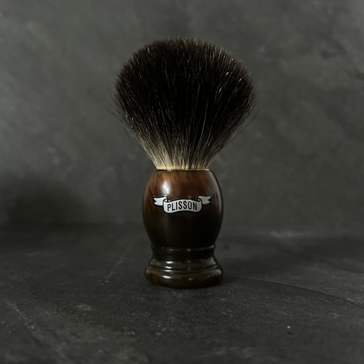 Essential Almost Perfect Shaving Brush Pure black Tortoise Shell