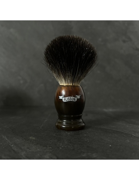 Essential Almost Perfect Shaving Brush Pure black Tortoise Shell