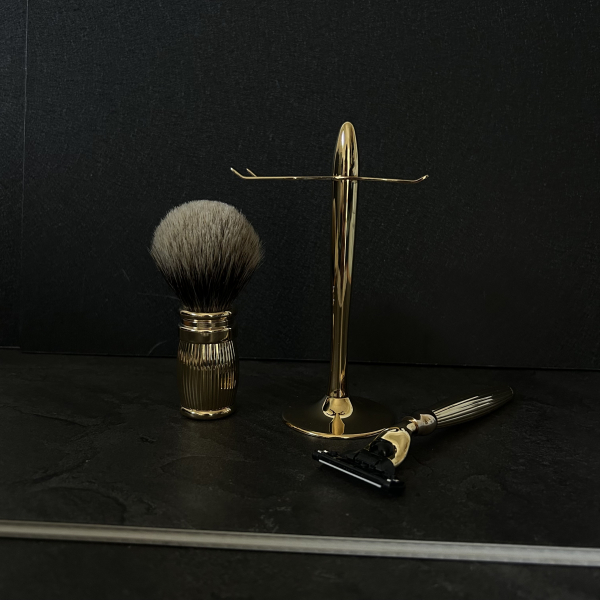 Set Prestige Presque Parfait 3 pièces finition Or 24 Carats - Plisson 1808