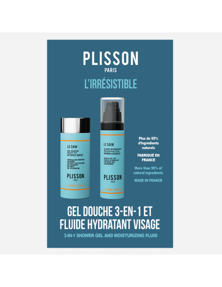 Complete Men's Grooming | Shower Gel & Moisturizing Fluid|Plisson 1808