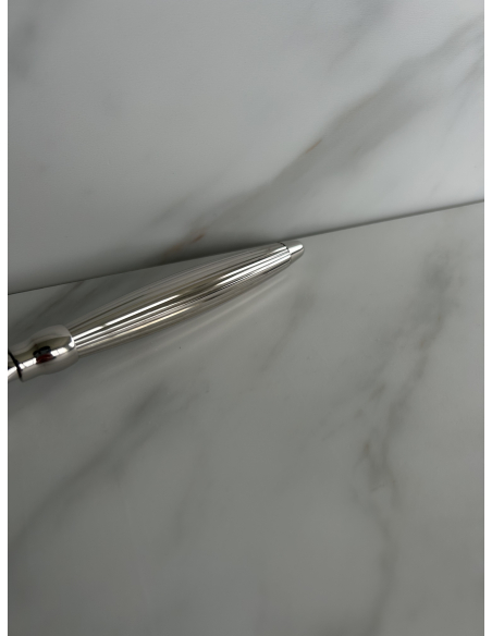 Navaja de afeitar Godron Mach3 Solid Finish Palladium - Plisson 1808