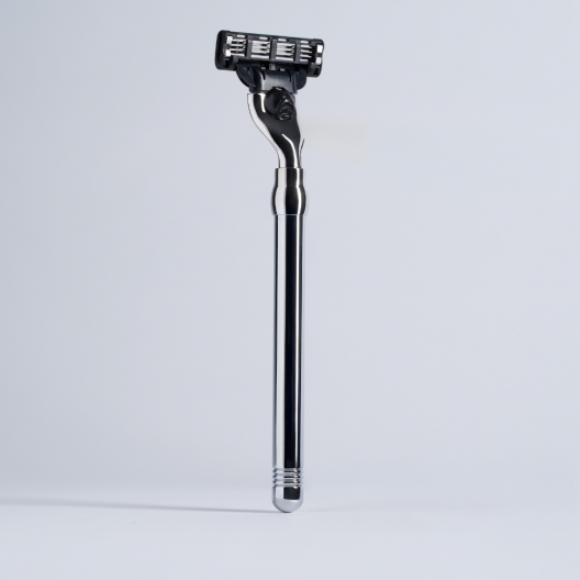 Mach3 razor with Palladium finish - Plisson 1808