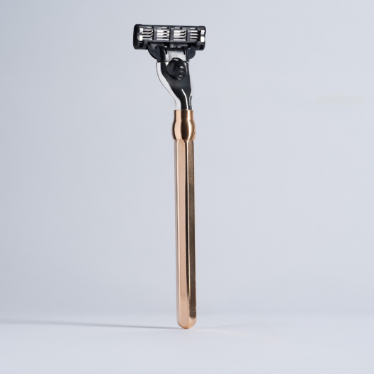 Mach3 Octagonal Razor Rose Gold Finish