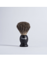 Shaving Brush Pure Grey Black Beech - Plisson 1808