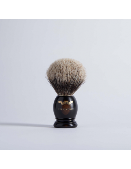 Shaving Brush Macassar Ebony - Plisson 1808