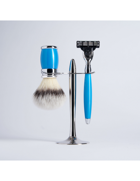 Estuche de 3 Piezas Azul Estérel – Blanco Alta Montaña