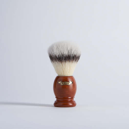Original Briar wood Shaving Brush - "High Mountain White" Fibre